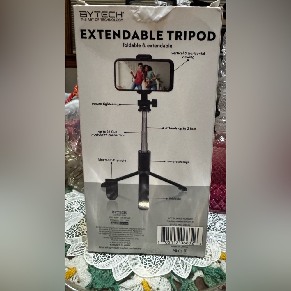 ByTech Extendable Tripod w/Bluetooth✨ - Picture 3 of 9